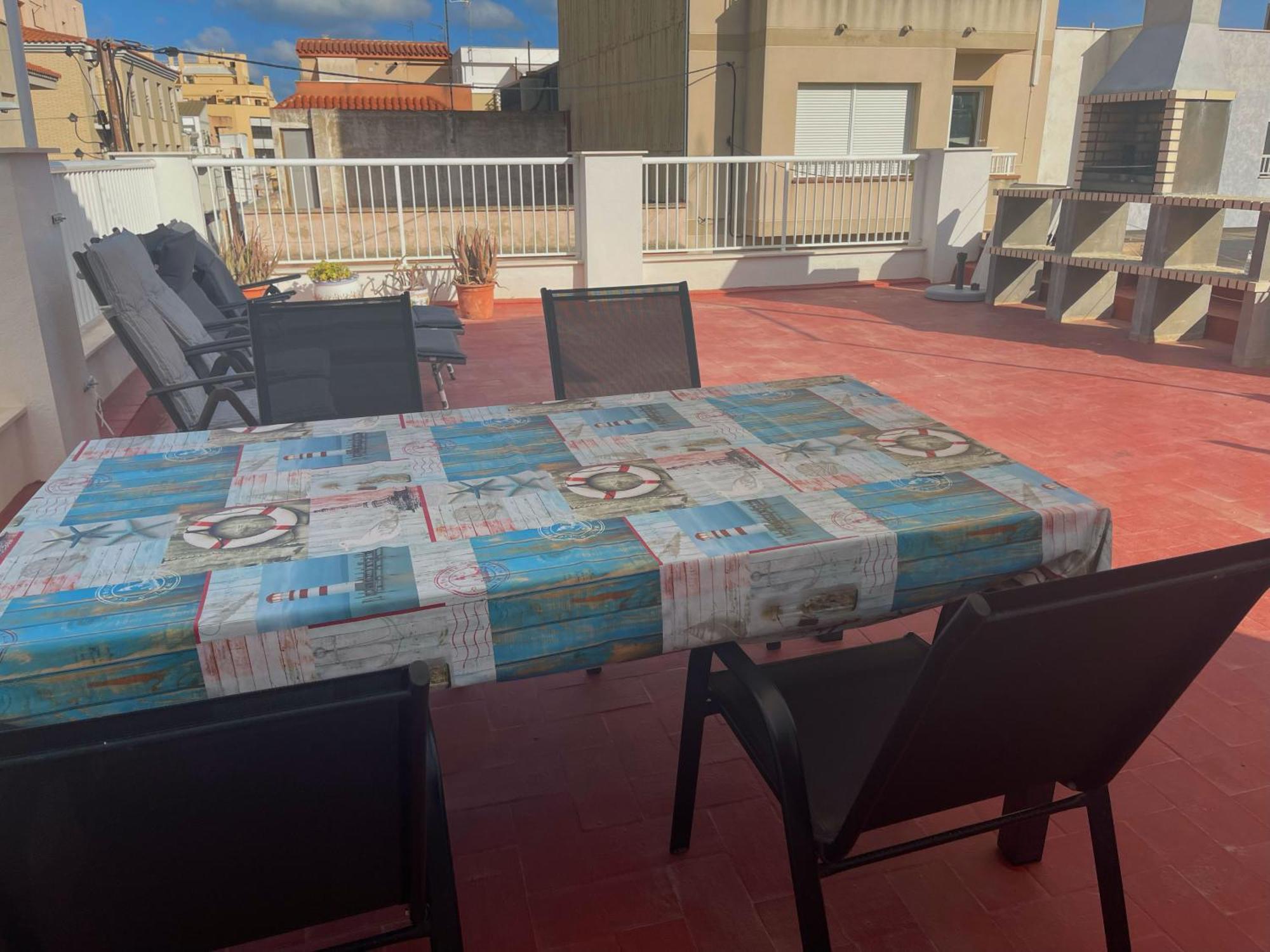 Villa Lleida 25, casa de poble amb àmplia terrassa Sant Carlos de la Ràpita Esterno foto